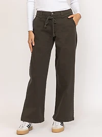 low slung baggy wide leg jean