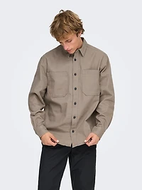 alp canvas overshirt