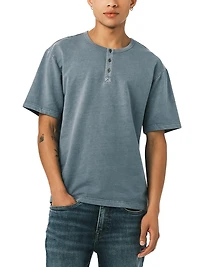 kandor short sleeve henley t-shirt