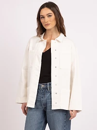 nevaeh chore jacket ecru