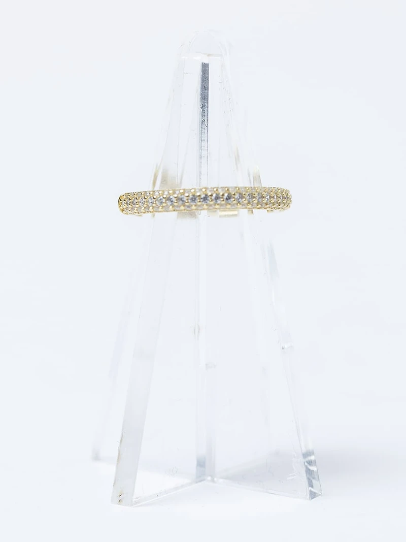 candy enamel ring white