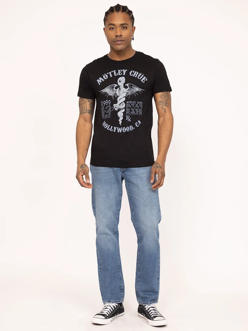 unisex motley crue rx graphic tee