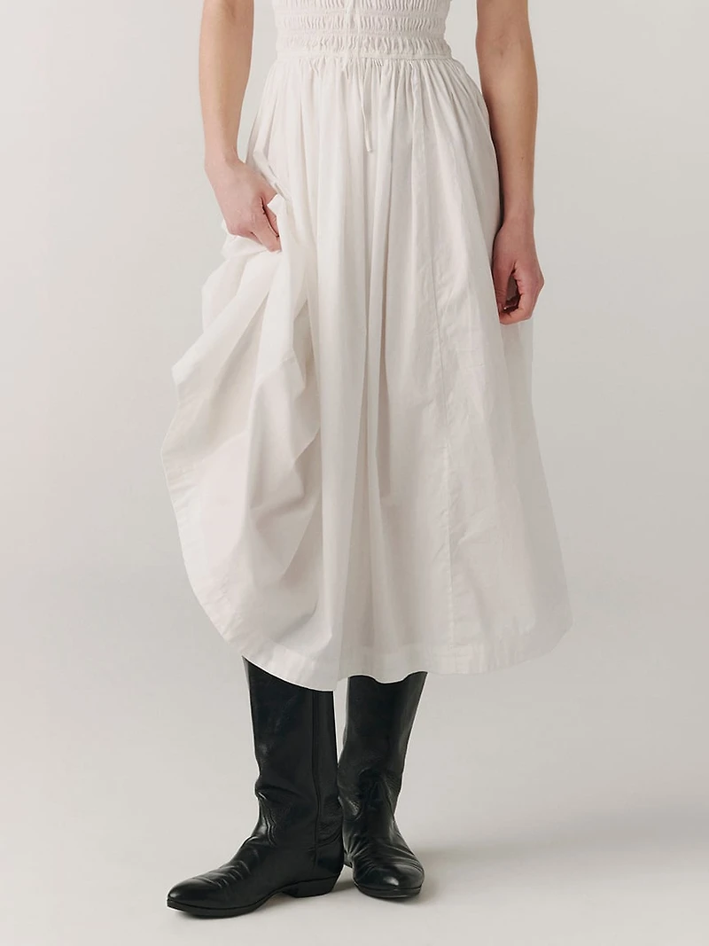 BIG sky poplin dress