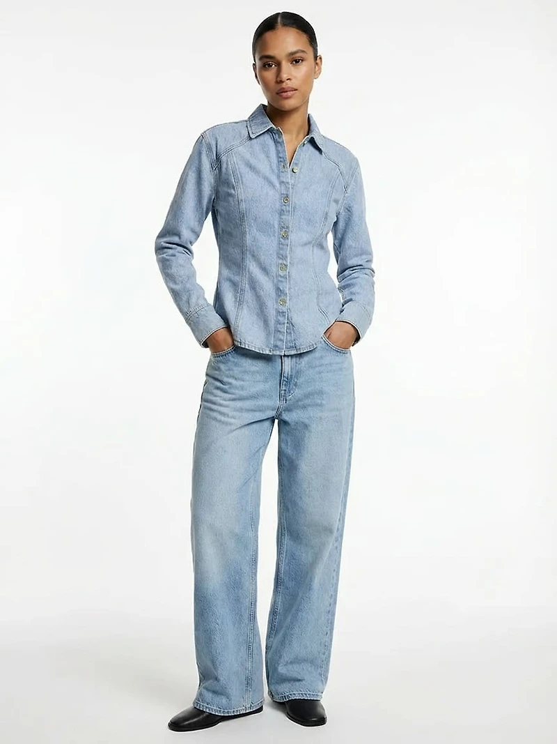 mina denim shirt