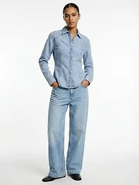 mina denim shirt