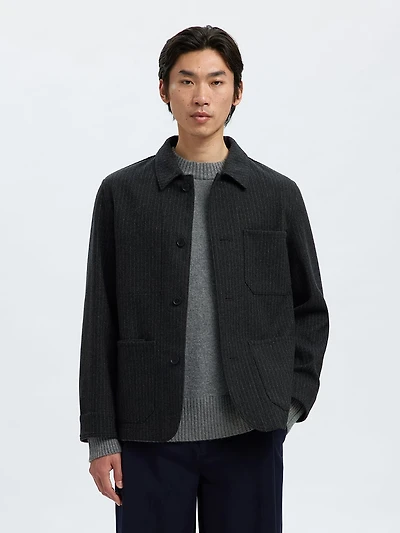 landon wool blend hybrid blazer