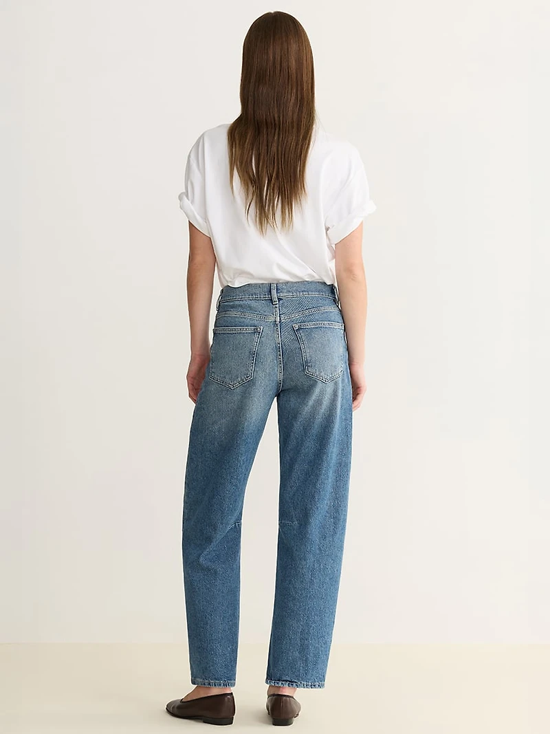 BNA soft curve barrel jeans sadie