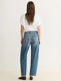 BNA soft curve barrel jeans sadie