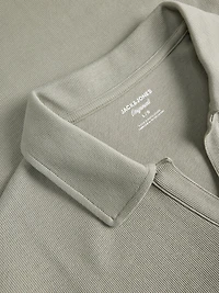 montauk split neck polo