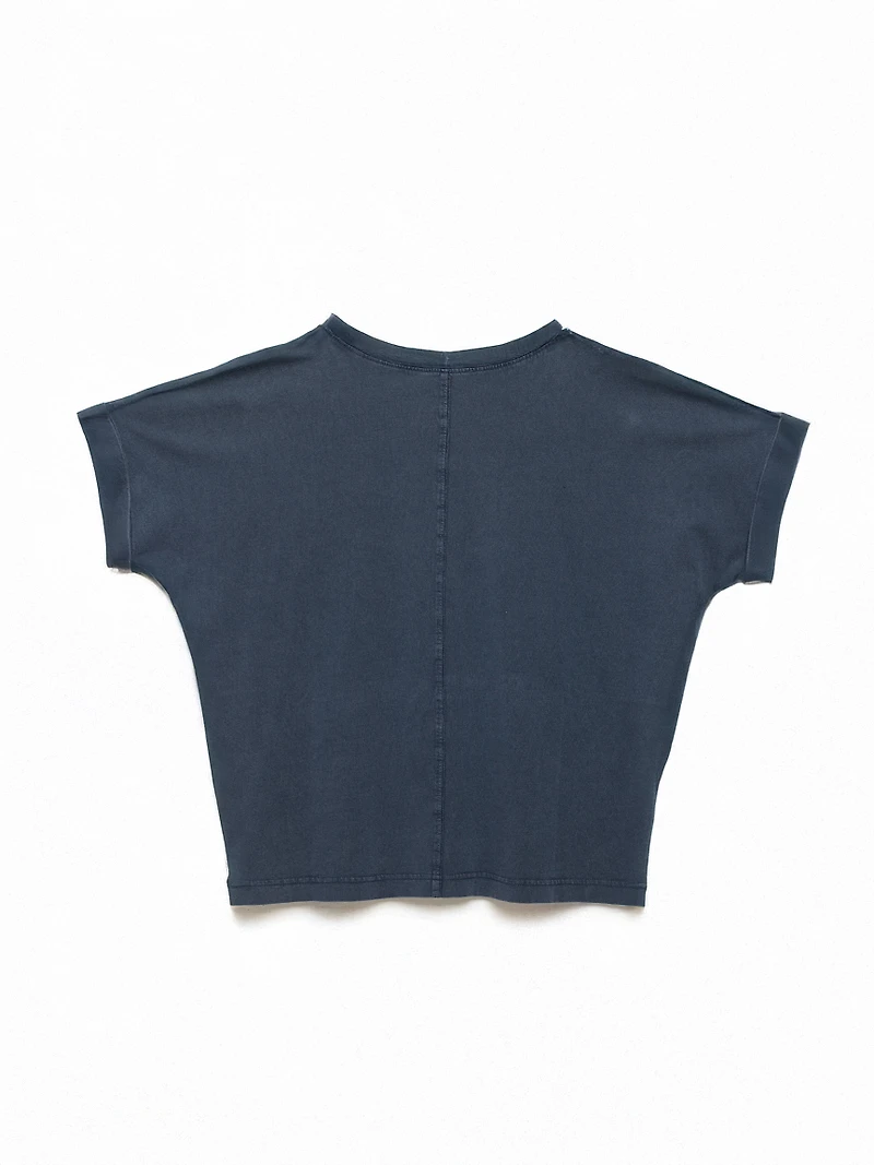 jolie crew neck washed tee