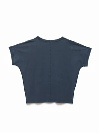 jolie crew neck washed tee