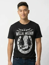 unisex willie nelson graphic tee