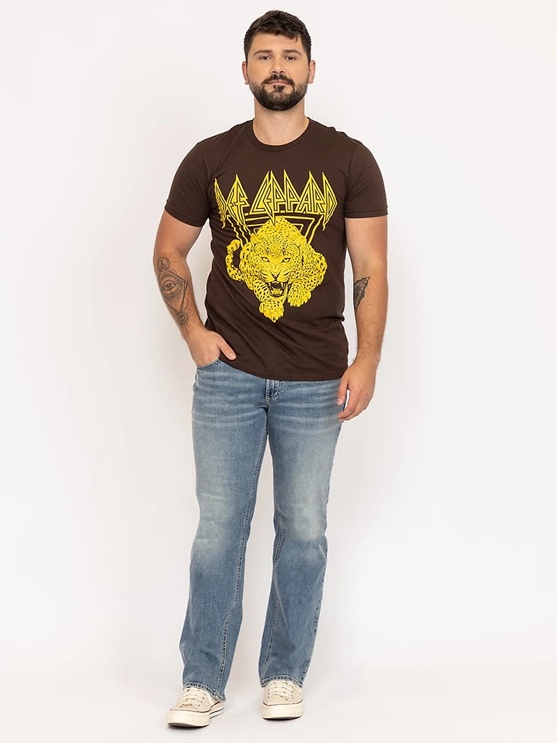 def leppard unisex graphic tee