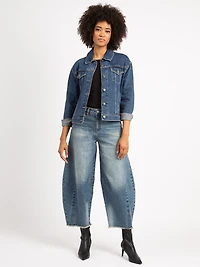 nimes dark authentic classic jean jacket