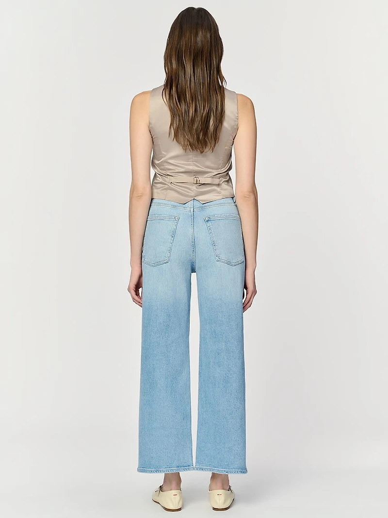 ICN cropped wide leg jean