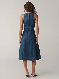 southern belle denim dress