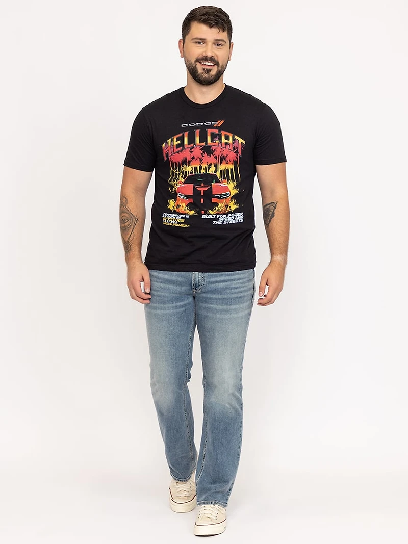 dodge hellcat unisex graphic tee