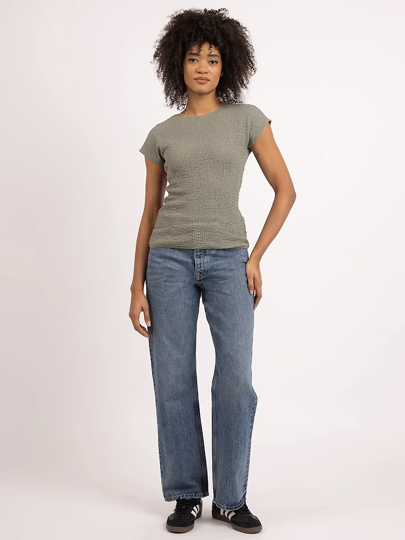 trina crew neck t-shirt