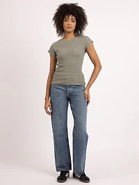 trina crew neck t-shirt