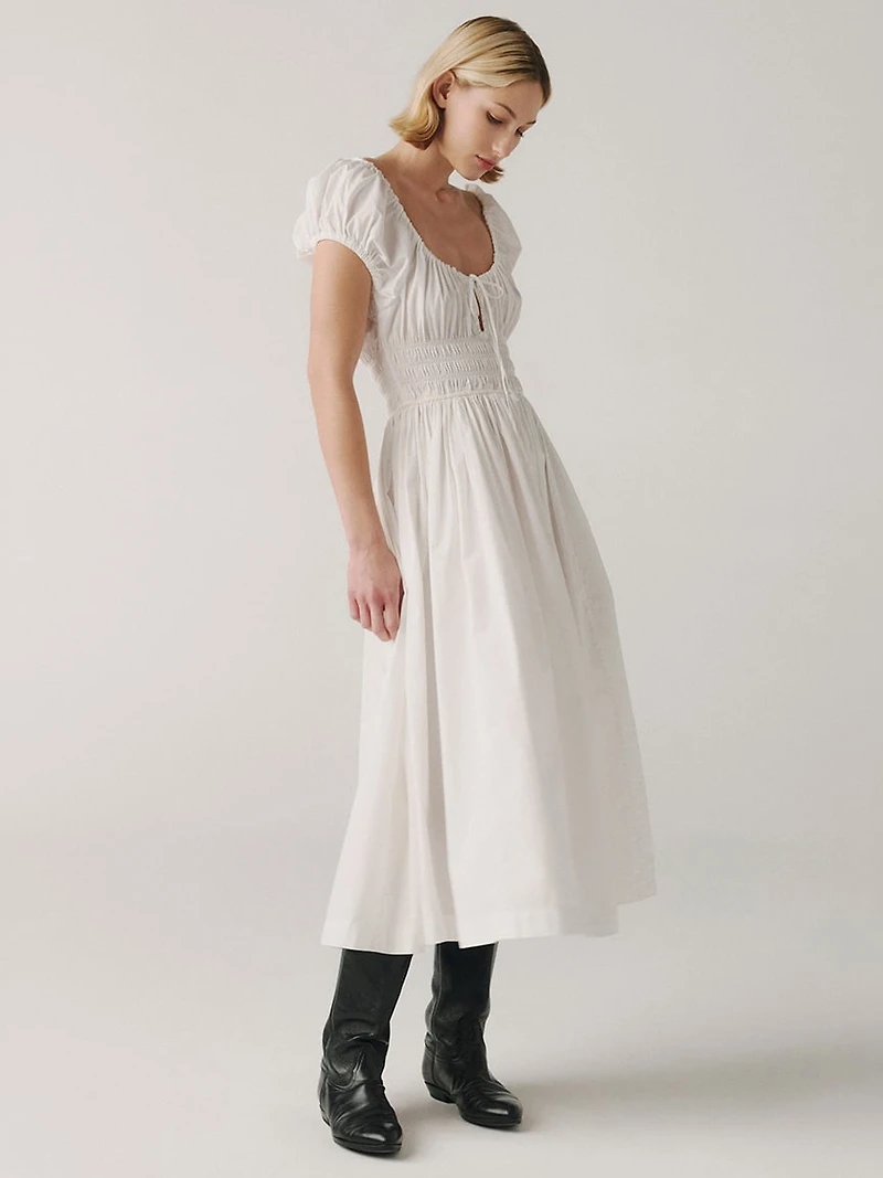 BIG sky poplin dress