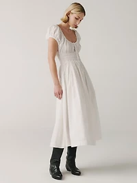 BIG sky poplin dress