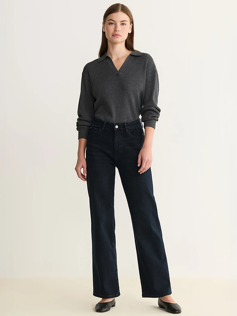 SAT 90's straight jeans depths