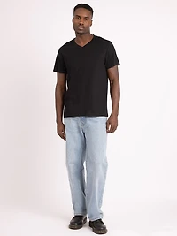 miles v neck basic tee