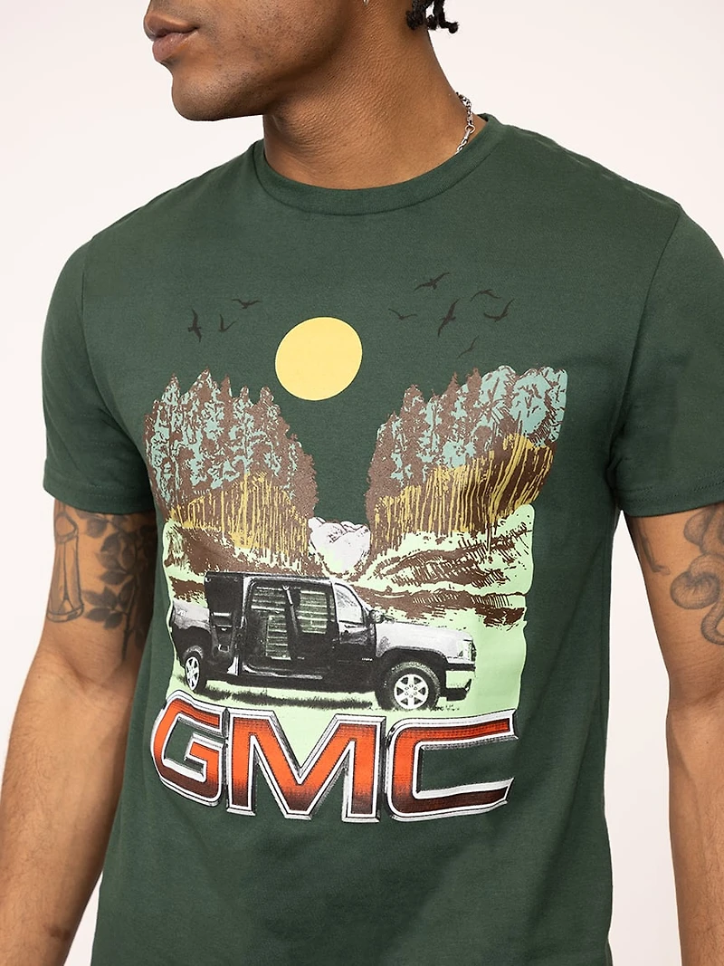 unisex gmc forest graphic tee