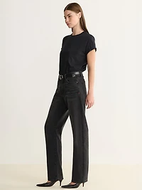 BNA soft curve barrel jeans night