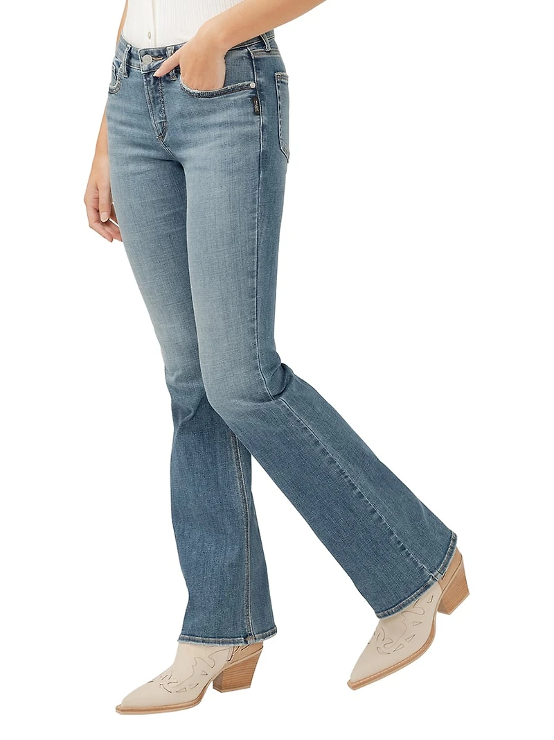 Be Low Rise Flare Jeans