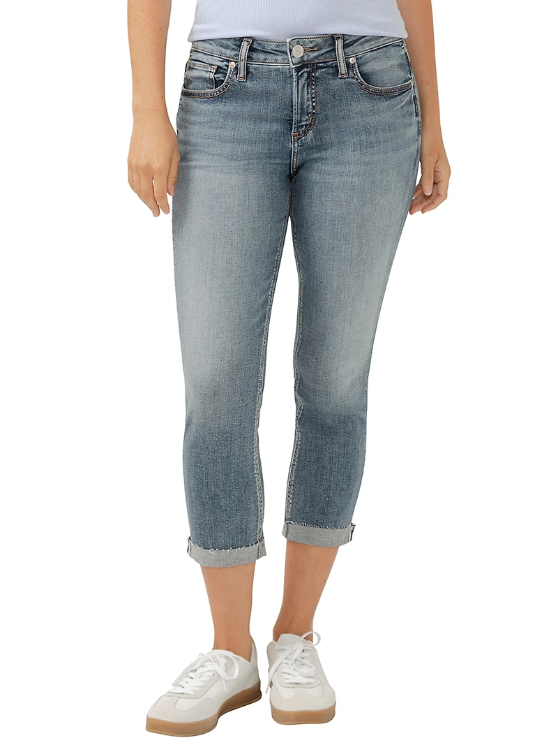 Elyse Mid Rise Capri