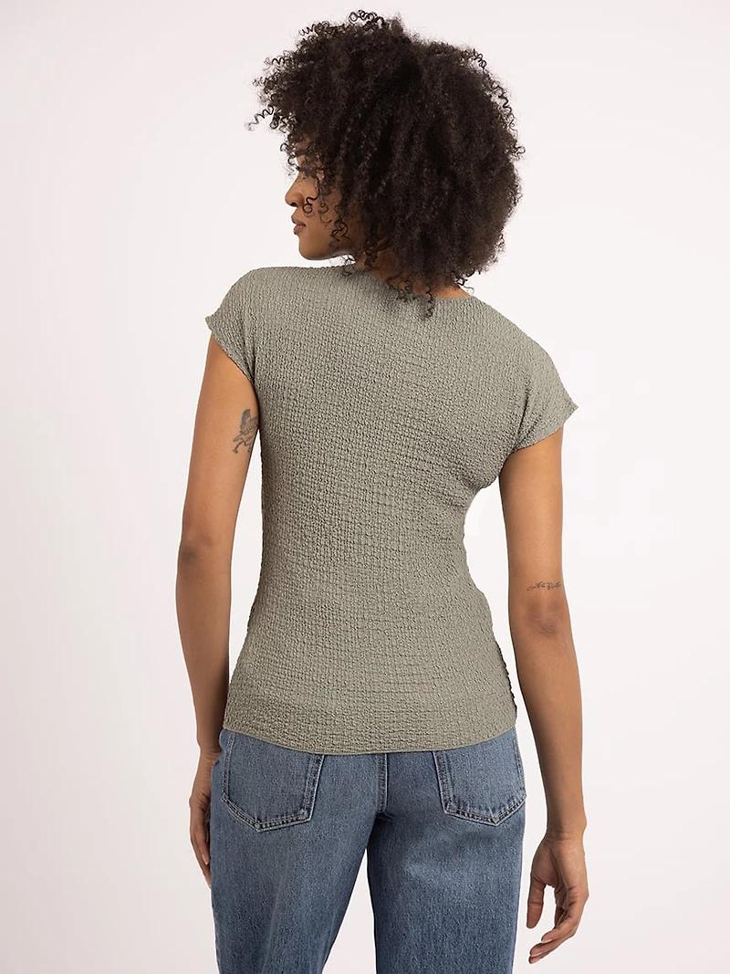 trina crew neck t-shirt