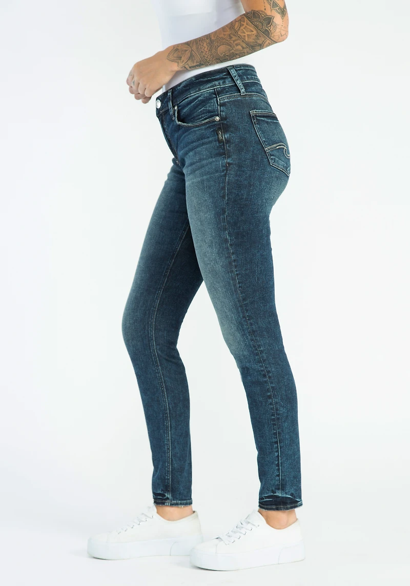 elyse mid rise skinny jeans