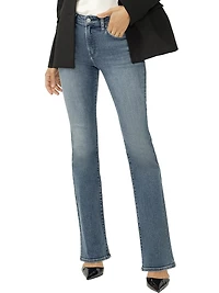 Most Wanted Mid Rise Skinny Flare Jeans