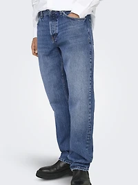 edge straight jean medium wash