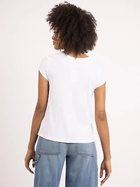 ashlin scoop neck t-shirt