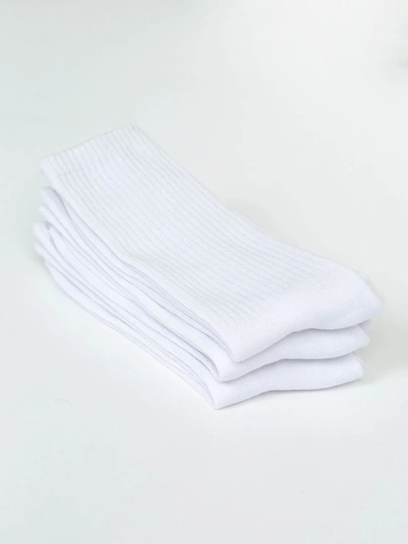 men's essential 3 pack crew socks