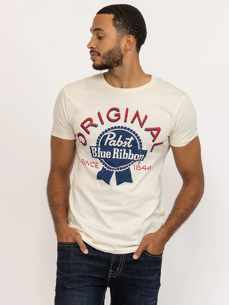 unisex pabst blue ribbon graphic tee