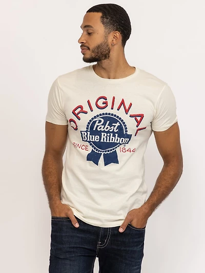 unisex pabst blue ribbon graphic tee