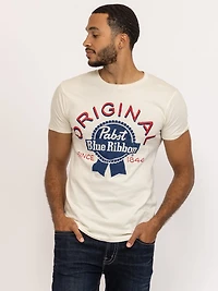 unisex pabst blue ribbon graphic tee