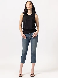 carlotta crew neck tank