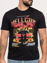 dodge hellcat unisex graphic tee