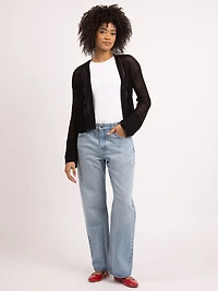 grove open cardigan