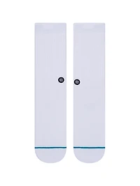 icon crew sock white