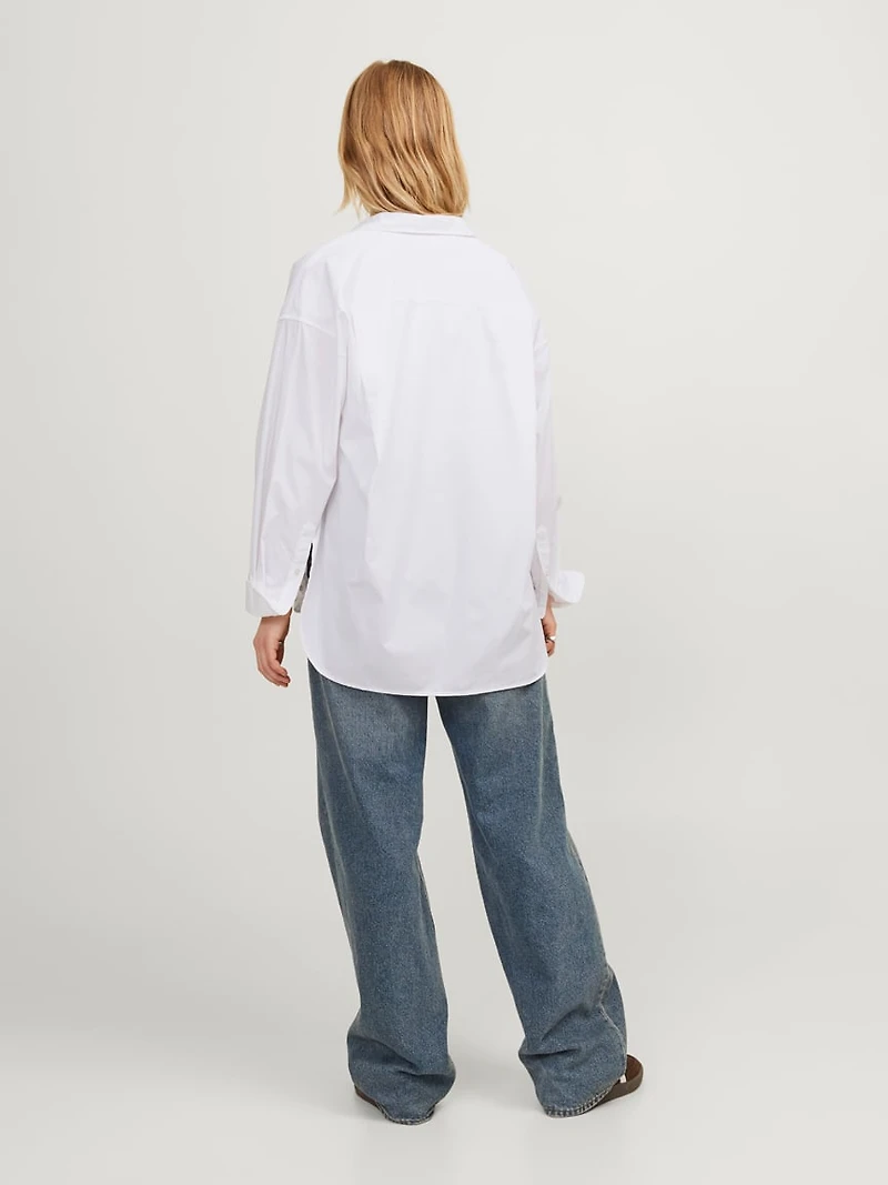jamie relaxed poplin shirt