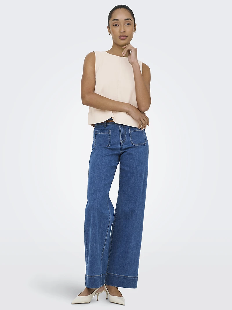 dorsi sleeveless top