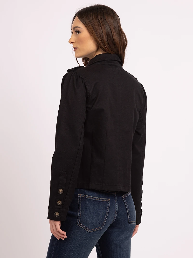 prima button front jacket