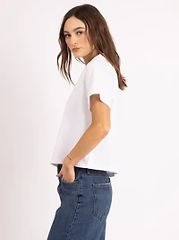 cora crew neck t-shirt