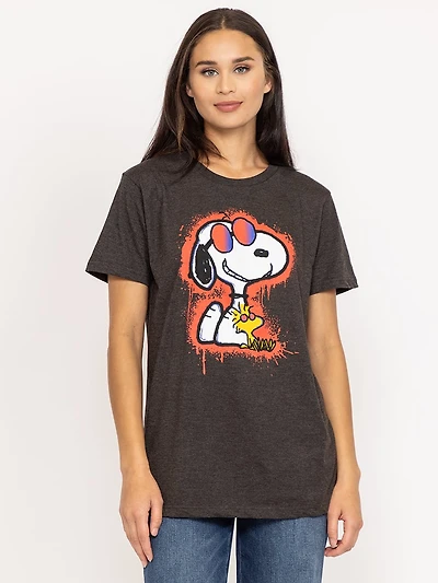 snoopy unisex graphic tee