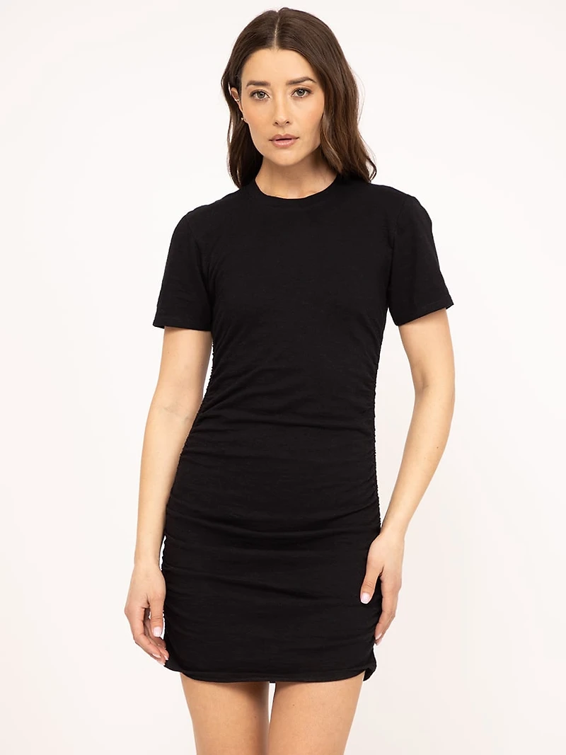 slub jersey t-shirt dress